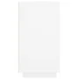 Aparador de madera contrachapada blanco 80x34x75 cm de vidaXL, Aparadores - Ref: Foro24-819884, Precio: 89,31 €, Descuento: %