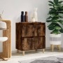 Aparador madera contrachapada color roble ahumado 60x35x70 cm de vidaXL, Aparadores - Ref: Foro24-821161, Precio: 60,05 €, De...