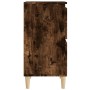 Aparador madera contrachapada color roble ahumado 60x35x70 cm de vidaXL, Aparadores - Ref: Foro24-821161, Precio: 60,05 €, De...