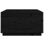 Mesa de centro de madera maciza de pino negro 80x80x45 cm en Mesas de centro | Comprar online en Foru.es