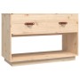 Mueble de TV de madera maciza de pino 90x40x60 cm en Muebles TV | Comprar online en Foru.es