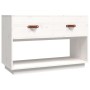 Mueble para TV madera maciza de pino blanco 90x40x60 cm en Muebles TV | Comprar online en Foru.es