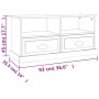 Mueble para TV madera contrachapada blanco 93x35,5x45 cm de vidaXL, Muebles TV - Ref: Foro24-816464, Precio: 55,19 €, Descuen...