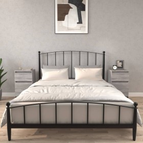 Mesitas de noche 2 uds color gris Sonoma 40x35x70 cm de vidaXL, Mesitas de noche - Ref: Foro24-819721, Precio: 86,14 €, Descu...