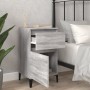 Mesitas de noche 2 uds color gris Sonoma 40x35x70 cm de vidaXL, Mesitas de noche - Ref: Foro24-819721, Precio: 86,14 €, Descu...