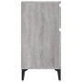 Mesitas de noche 2 uds color gris Sonoma 40x35x70 cm de vidaXL, Mesitas de noche - Ref: Foro24-819721, Precio: 86,14 €, Descu...