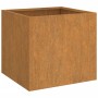 Jardinera de acero corten 32x30x29 cm en Macetas y jardineras | Comprar online en Foru.es