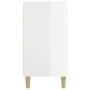 Mesitas de noche 2 uds madera blanco brillante 40x35x70 cm de vidaXL, Mesitas de noche - Ref: Foro24-819633, Precio: 80,34 €,...