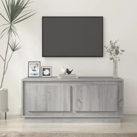 Gray Sonoma plywood coffee table 102x50x44 cm by vidaXL, Coffee table - Ref: Foro24-819882, Price: 76,33 €, Discount: %