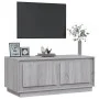 Gray Sonoma plywood coffee table 102x50x44 cm by vidaXL, Coffee table - Ref: Foro24-819882, Price: 76,33 €, Discount: %