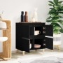 Aparador de madera contrachapada negro 60x35x70 cm de vidaXL, Aparadores - Ref: Foro24-821157, Precio: 76,71 €, Descuento: %