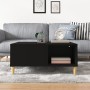 Mesa de centro madera contrachapada negro 80x80x36,5 cm de vidaXL, Mesas de centro - Ref: Foro24-821093, Precio: 49,74 €, Des...