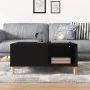 Mesa de centro madera contrachapada negro 80x80x36,5 cm de vidaXL, Mesas de centro - Ref: Foro24-821093, Precio: 49,51 €, Des...