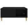 Mesa de centro madera contrachapada negro 80x80x36,5 cm de vidaXL, Mesas de centro - Ref: Foro24-821093, Precio: 49,51 €, Des...