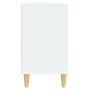 Armario para lavabo madera contrachapada blanco 80x33x60 cm de vidaXL, Tocadores de baño - Ref: Foro24-821284, Precio: 68,15 ...