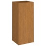 Jardinera de acero corten 32x29x75 cm en Macetas y jardineras | Comprar online en Foru.es