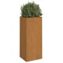 Jardinera de acero corten 32x29x75 cm en Macetas y jardineras | Comprar online en Foru.es
