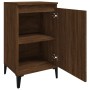 Mesitas de noche 2 uds madera color roble marrón 40x35x70 cm de vidaXL, Mesitas de noche - Ref: Foro24-819659, Precio: 80,53 ...