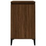 Mesitas de noche 2 uds madera color roble marrón 40x35x70 cm de vidaXL, Mesitas de noche - Ref: Foro24-819659, Precio: 80,53 ...