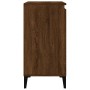 Mesitas de noche 2 uds madera color roble marrón 40x35x70 cm de vidaXL, Mesitas de noche - Ref: Foro24-819659, Precio: 80,53 ...
