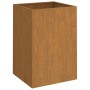 Jardinera de acero corten 52x48x75 cm en Macetas y jardineras | Comprar online en Foru.es
