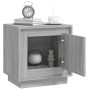 Mesita de noche madera contrachapada gris sonoma 44x35x45 cm de vidaXL, Mesitas de noche - Ref: Foro24-819848, Precio: 37,05 ...