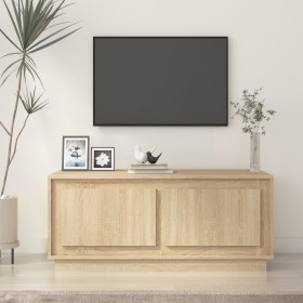 Mesa de centro madera contrachapada roble Sonoma 102x50x44 cm de vidaXL, Mesas de centro - Ref: Foro24-819879, Precio: 65,34 ...