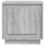 Mesita de noche madera contrachapada gris sonoma 44x35x45 cm de vidaXL, Mesitas de noche - Ref: Foro24-819848, Precio: 37,05 ...