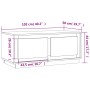 Mesa de centro madera contrachapada roble Sonoma 102x50x44 cm de vidaXL, Mesas de centro - Ref: Foro24-819879, Precio: 65,34 ...