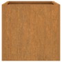 Jardinera de acero corten 62x40x39 cm en Macetas y jardineras | Comprar online en Foru.es