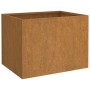 Jardinera de acero corten 62x47x46 cm en Macetas y jardineras | Comprar online en Foru.es