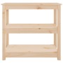 Mesa consola madera maciza de pino 80x40x74 cm en Mesas auxiliares | Comprar online en Foru.es