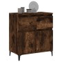 Aparador madera contrachapada color roble ahumado 60x35x70 cm de vidaXL, Aparadores - Ref: Foro24-819689, Precio: 64,49 €, De...
