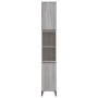 Armario de baño madera contrachapada gris Sonoma 30x30x190 cm de vidaXL, Muebles de baño - Ref: Foro24-819802, Precio: 86,29 ...