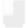 Mueble de TV madera contrachapada blanco brillo 102x35x45 cm de vidaXL, Muebles TV - Ref: Foro24-819862, Precio: 71,83 €, Des...
