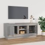 Mueble para TV madera contrachapada gris Sonoma 102x35x45 cm de vidaXL, Muebles TV - Ref: Foro24-819866, Precio: 66,57 €, Des...