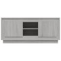 Mueble para TV madera contrachapada gris Sonoma 102x35x45 cm de vidaXL, Muebles TV - Ref: Foro24-819866, Precio: 66,57 €, Des...