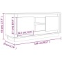 Mueble para TV madera contrachapada gris Sonoma 102x35x45 cm de vidaXL, Muebles TV - Ref: Foro24-819866, Precio: 66,57 €, Des...
