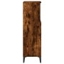 Armario de baño madera contrachapada roble ahumado 30x30x100 cm de vidaXL, Muebles de baño - Ref: Foro24-819817, Precio: 60,0...