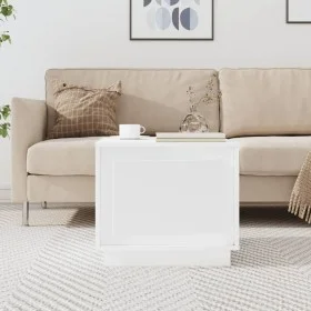Mesa de centro madera contrachapada blanco 51x50x44 cm de vidaXL, Mesas de centro - Ref: Foro24-819868, Precio: 42,47 €, Desc...