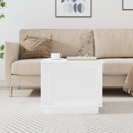 Mesa de centro madera contrachapada blanco 51x50x44 cm de vidaXL, Mesas de centro - Ref: Foro24-819868, Precio: 42,57 €, Desc...