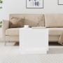 Mesa de centro madera contrachapada blanco 51x50x44 cm de vidaXL, Mesas de centro - Ref: Foro24-819868, Precio: 42,57 €, Desc...