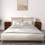 Mesitas de noche 2 uds color roble ahumado 40x35x70 cm de vidaXL, Mesitas de noche - Ref: Foro24-819703, Precio: 57,04 €, Des...