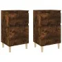Nightstands 2 pcs smoked oak color 40x35x70 cm by vidaXL, Nightstands - Ref: Foro24-819703, Price: 56,57 €, Discount: %