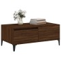 Mesa de centro madera contrachapada marrón roble 90x50x36,5 cm de vidaXL, Mesas de centro - Ref: Foro24-821123, Precio: 46,48...