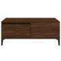 Mesa de centro madera contrachapada marrón roble 90x50x36,5 cm de vidaXL, Mesas de centro - Ref: Foro24-821123, Precio: 46,48...