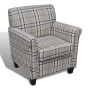 Sillón sofá con asiento acolchado de color crema de vidaXL, Sillones - Ref: Foro24-240978, Precio: 206,97 €, Descuento: %