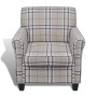 Sillón sofá con asiento acolchado de color crema de vidaXL, Sillones - Ref: Foro24-240978, Precio: 206,97 €, Descuento: %