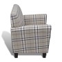 Sillón sofá con asiento acolchado de color crema de vidaXL, Sillones - Ref: Foro24-240978, Precio: 206,97 €, Descuento: %
