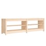 Banco zapatero de madera maciza de pino 160x36,5x50 cm en Zapateros y organizadores de calzado | Comprar online en Foru.es